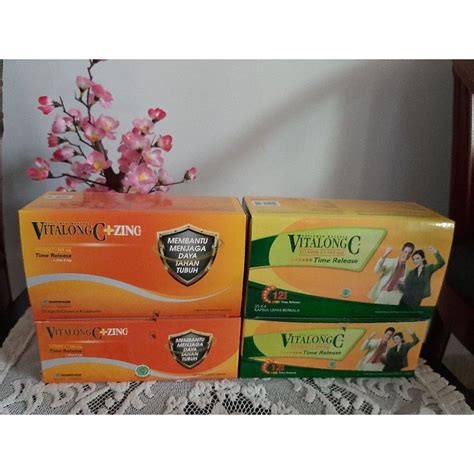 Jual Vitalong C Zinc Box 100 Kapsul Shopee Indonesia