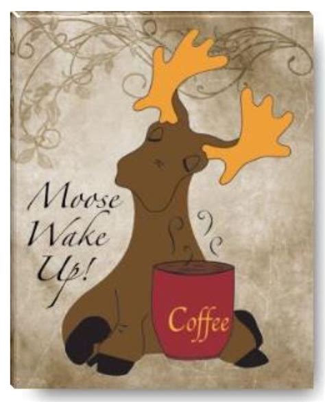 Canvas Coffee Hammy Moose The Lost Moose Company Wall Canvas