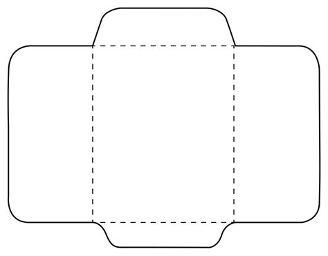 Printable Pocket Envelope Template