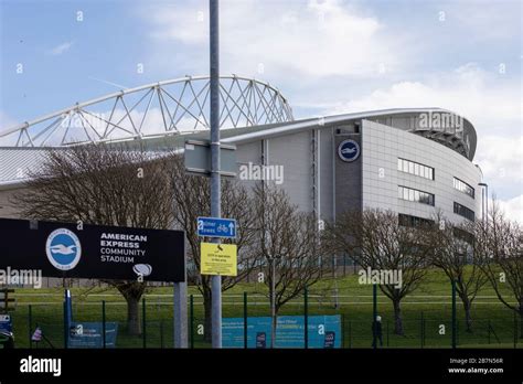 A General View Of The American Express Community Stadium Home To