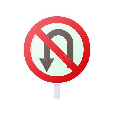 U Turn Road Sign Stock Illustrations – 663 U Turn Road Sign Stock ...