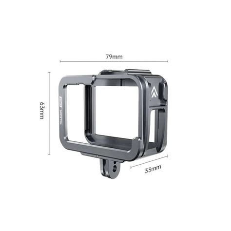 Carcasa Telesin Din Aluminiu Pentru Gopro Hero Adaptor