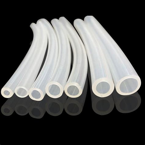 China Customized High Temp Silicone Extrusion Flexible Rubber Tube