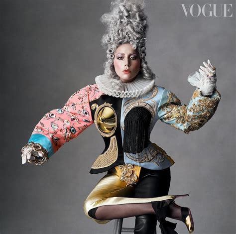 Glamorous Lady Gaga Poses Nude For British Vogue December 2021