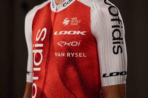 COFIDIS dévoile ses tenues 2023 toujours réalisées par Van Rysel Le