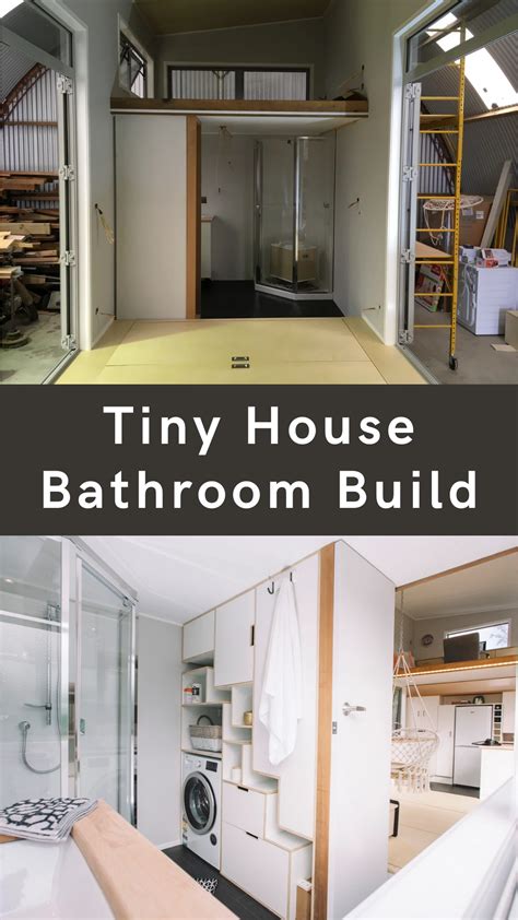 Tiny House Bathroom Build | Tiny house bathroom, House bathroom, Tiny house builders