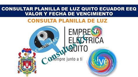 Empresa Eléctrica de Quito Consultar Planilla 2025