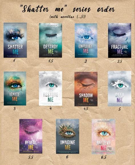 Shatter Me Series Order Romance Series Books Fiction Books Worth