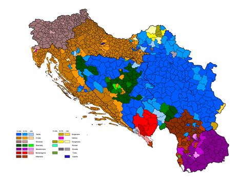 Ethnic Map of the Former Yugoslavia [5376 × 3968] : MapPorn