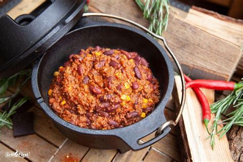 Klassisches Chili Con Carne Rezept Im Dutch Oven