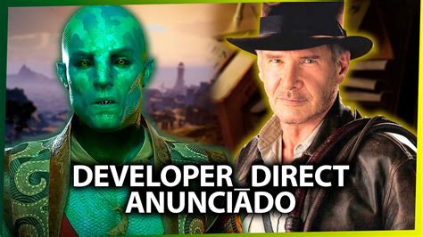 Developer Direct CONFIRMADO GAMEPLAY De Indiana Jones Avowed E