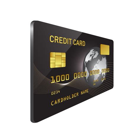 Black Credit Card 17745079 PNG