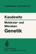 Molekular Und Mikroben Genetik Springerlink