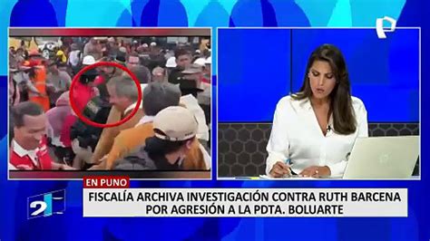 Dina Boluarte Fiscalía Archiva Investigación Contra Ruth Bárcena Por