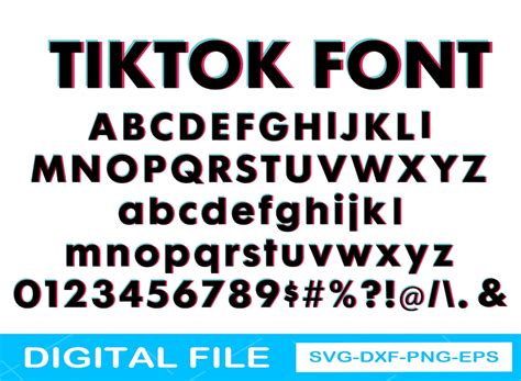 Font Tiktok Svg Alfabet Tiktok Lettertype Letters Bestanden Etsy