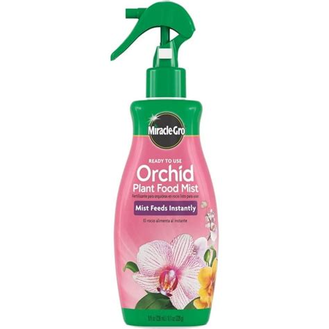 Miracle Gro 8 Oz Ready To Use Orchid Plant Food Mist 1001951