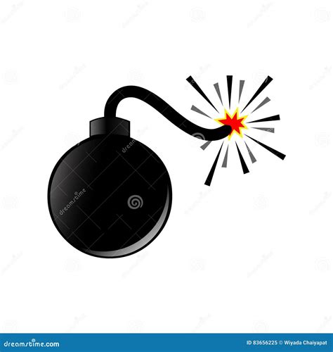 Panne Illustration Stock Illustration Du Explosion Grenade 83656225