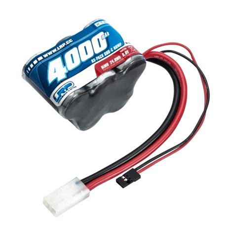 Bateria 6 0V 4000mAh NiMH XTEC 1 5 RX SubC Tamiya JR Piramide