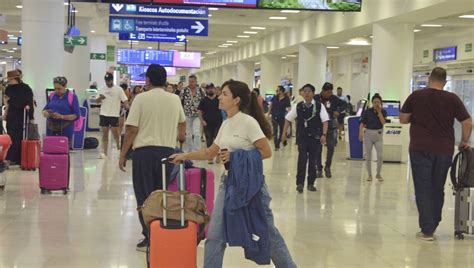 Aeropuerto De Canc N Mantiene Operaciones Con Normalidad Pese A Las