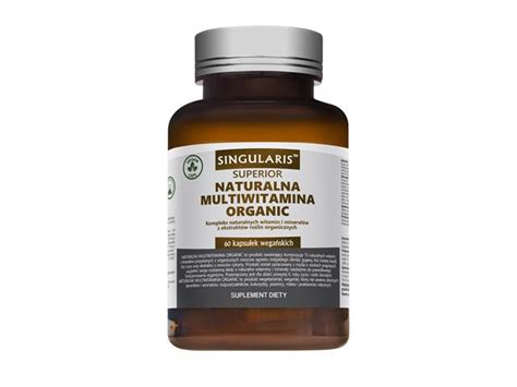 Naturalna Multiwitamina Organic Singularis Superior Ulotka