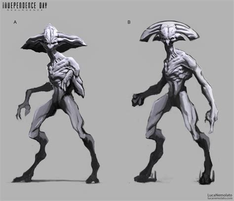 Artstation Independence Day Resurgence Aliens Concept Art Luca