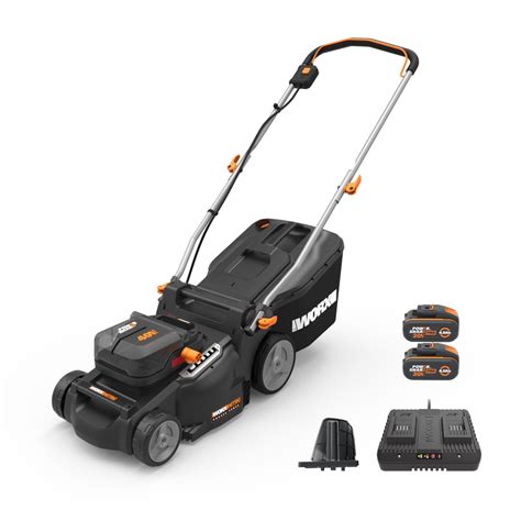 Worx Nitro V Wg E Cordless Brushless Lawn Mower Homebase