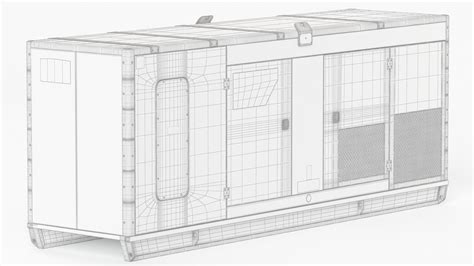 Artstation Diesel Generators 02 3d Model Resources