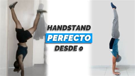 PARADA DE MANOS Desde 0 Tutorial HANDSTAND PINO YouTube