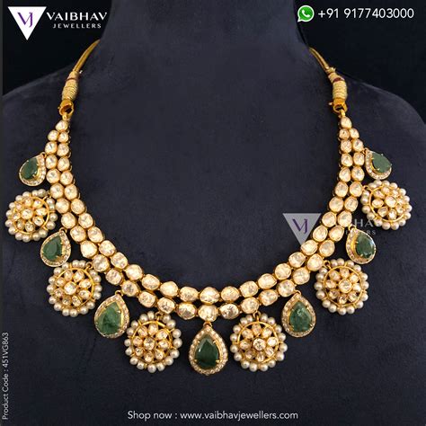 Pacchi Necklace Designs By Vaibhav Jewellers Indian Jewellery Designs