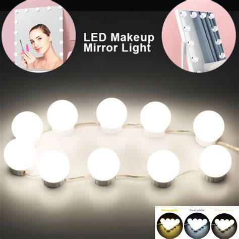 Jual Bohlam Warna Vanity Mirror Light Lampu Meja Rias Lampu Make