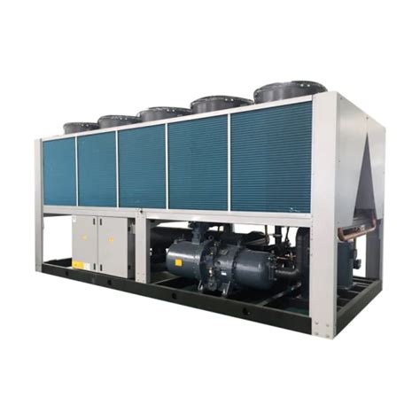 50ton Industrial Chiller Cooling Support Customized Air Cooled Screw Water Chiller Air Cooled