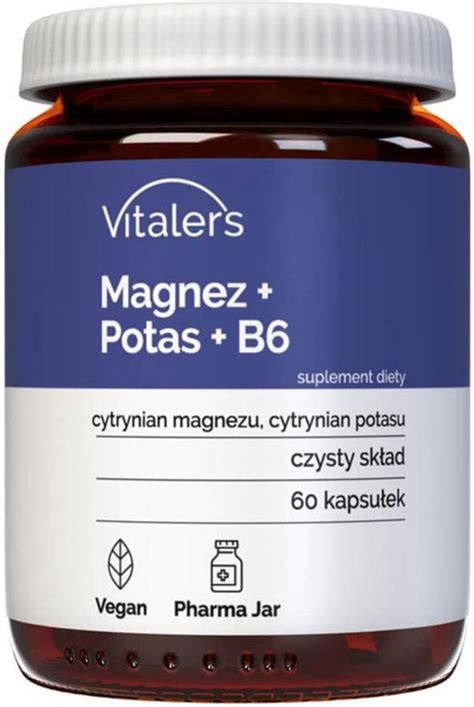 Vitaler S Magnez Mg Potas Mg B Mg Kaps Opinie I Ceny