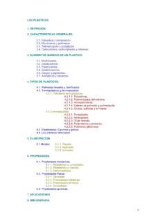 Los Pl Sticos Definici N Los Pl Sticos Definici N