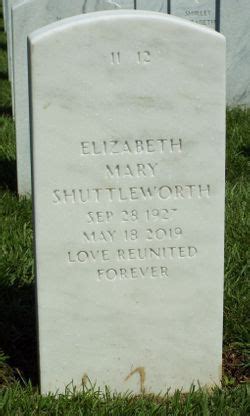 Elizabeth Mary Betty Williams Shuttleworth 1927 2019 Find A Grave