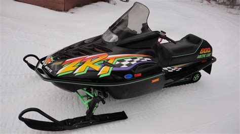 1995 Arctic Cat Zrt 600 Triple Youtube