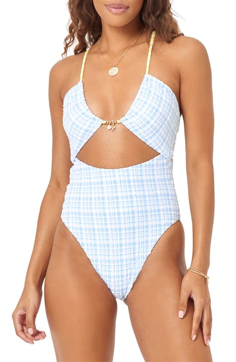 L Space Rizzo Cutout One Piece Swimsuit Editorialist