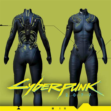 Artstation Cyberpunk 2077 Old Gen Netrunning Suit