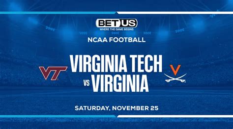 Virginia Tech Vs Virginia Ncaa Football Spreads Predictions Pick