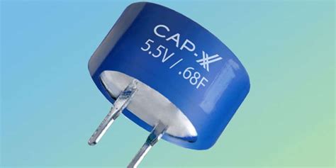 CAP XX Releases Coin Cell Supercapacitors