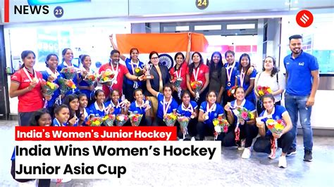 Womens Hockey Junior Asia Cup Indias Women S Junior Hockey Team Wins