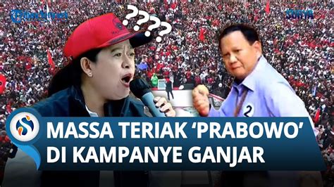 Teriakan Prabowo Menggema Saat Puan Orasi Di Kampanye Akbar Ganjar Ini