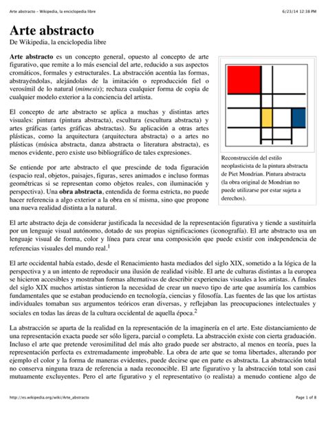 Arte Abstracto Wikipedia La Enciclopedia Libre