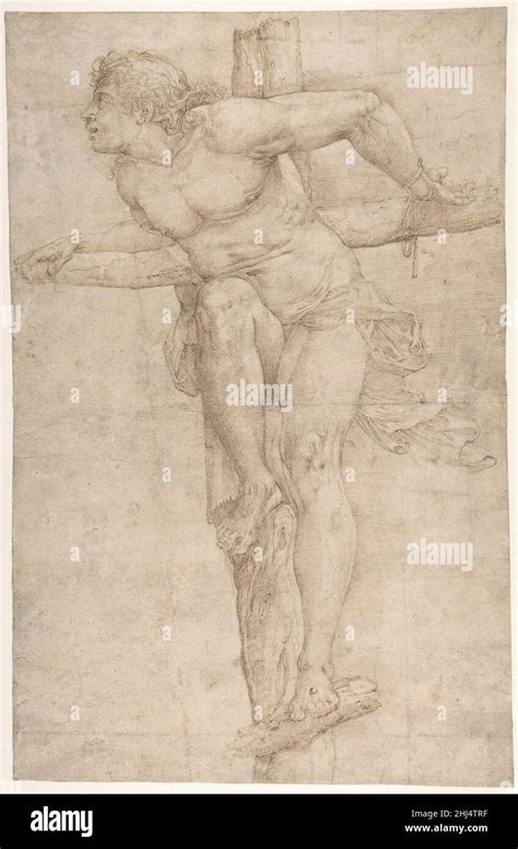 The Penitent Thief on the Cross 1510–61 Battista Franco Italian. The ...