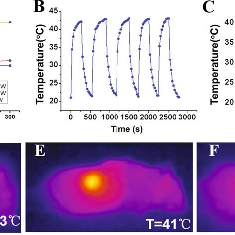 Photothermal Conversion Of The RMFs And T RMFs Temperature Increase