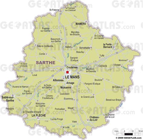 Info Sarthe Carte