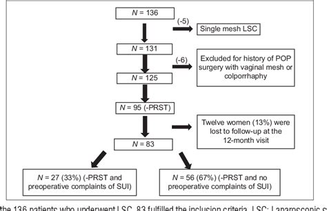 Figure 1 From Severity Of Cystocele And Risk Factors Of Postoperative