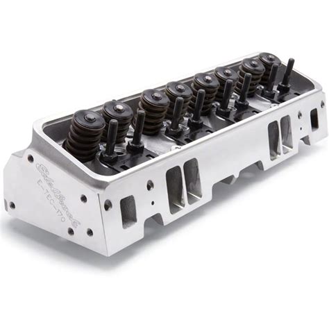 Edelbrock Camaro E Tec Cylinder Head For Small Block Chevy With