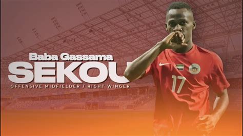 Sekou Baba Gassama Al Bataeh Club Offensive Midfielder Right Winger