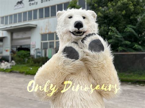 Super Vivid Cute Polar Bear Costume | Only Dinosaurs