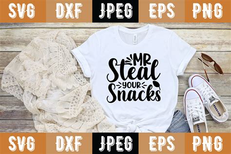 Mr Steal Your Snacks Graphic By Tshirt Store Creative Fabrica